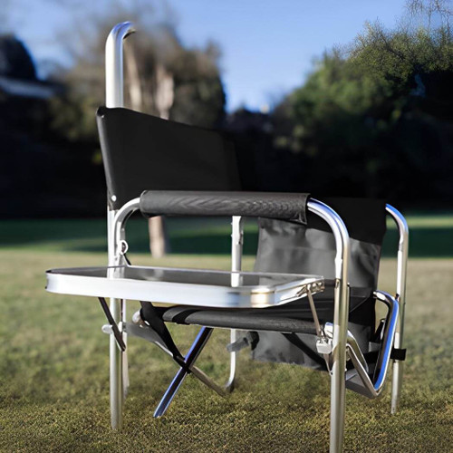 Picnic Time Sports Chair - Black