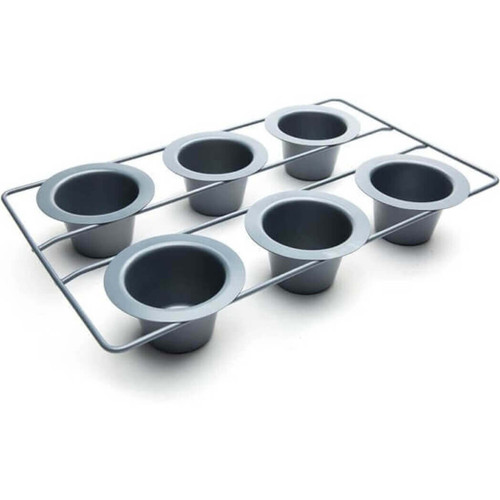 Fox Run Non-Stick 6 Cup Linking  Popover Pan Fox Run Non-Stick 6 Cup Linking  Popover Pan