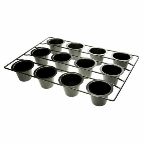 Fox Run Non-Stick 12 Cup Linking Mini Popover Pan Fox Run Non-Stick 12 Cup Linking Mini Popover Pan