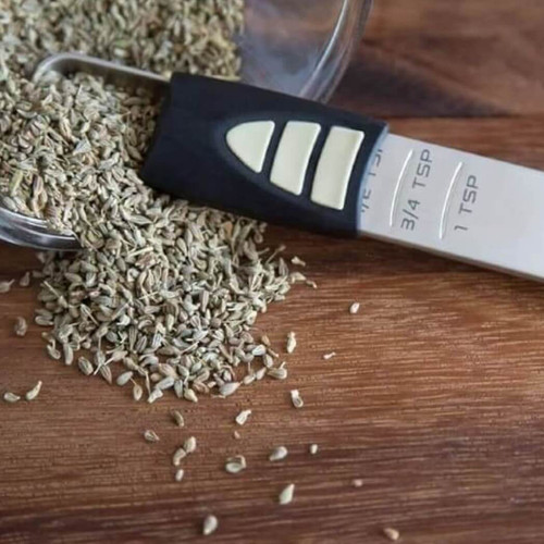 KitchenArt Pro Adjust-A-Teaspoon Measuring Spoon, Satin Finish