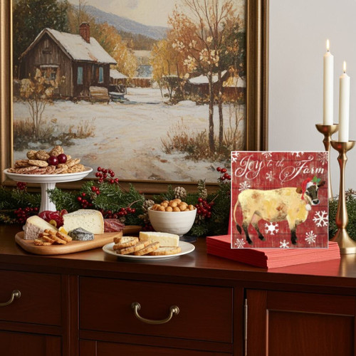 Punch Studio Joy The Farm Luncheon Napkins