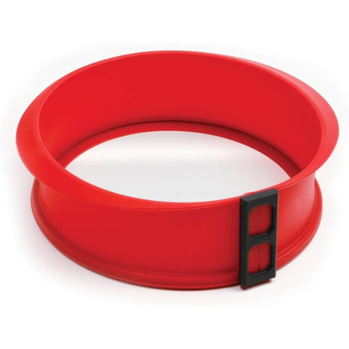 Norpro 9 " Deluxe Silicone Springform Pan with Glass Base