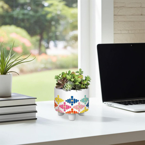 Lady Jayne Cantina Colorful Diamonds Planter Lady Jayne Cantina Colorful Diamonds Planter