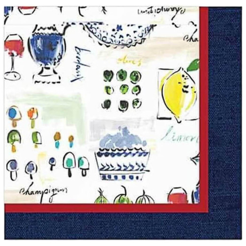 Paper Lunch Napkins 20 Count, Provence Paper Lunch Napkins 20 Count, Provence