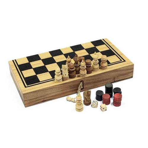 SiamMandalay Backgammon, Checkers and Chess Game