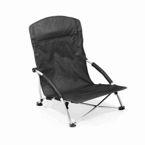 Picnic Time Oniva Tranquility Portable Beach Chair, Black