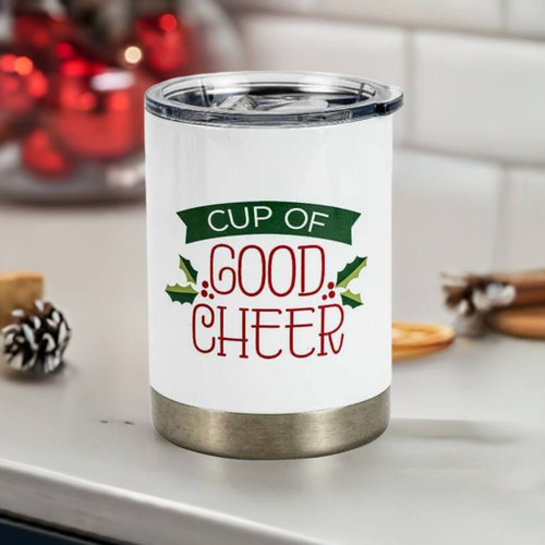 Cantini Stainless Steel 16-oz Travel Mug Good Cheers