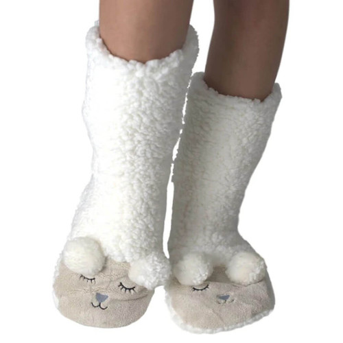 Oooh Yeah/Oooh Geez Sheepish Women's Sherpa Slipper Socks