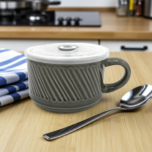 Boston Warehouse 21-Oz Souper Bowl Soup Mug, Striped
