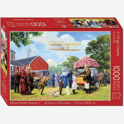 Crown Point Graphics 1000 Piece Jigsaw Puzzle, A Wright Display