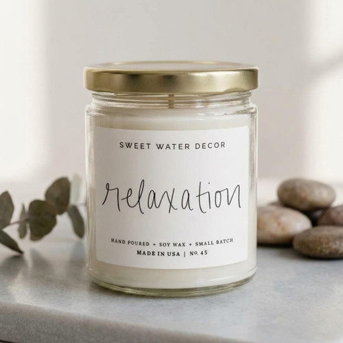 Sweet Water Decor Relaxation Soy Candle