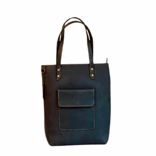 Rimini Leather Tote, Black Rimini Leather Tote, Black