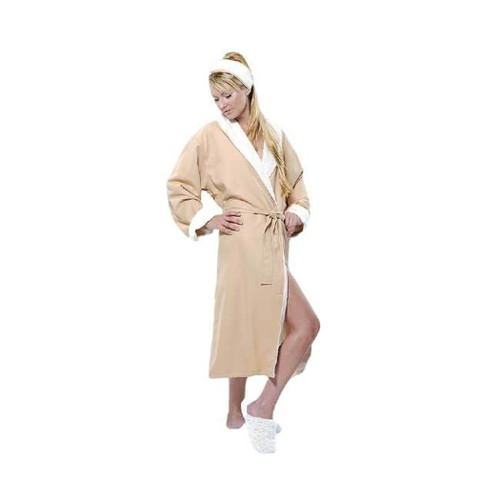 Spa Sister Microfiber-Lined Shawl Spa Robe