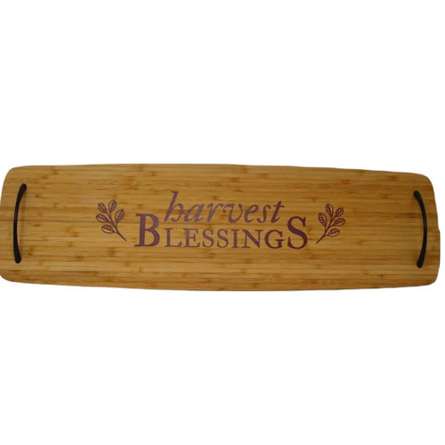 Boston Warehouse 24" Bamboo Charcuterie Board, Blessings