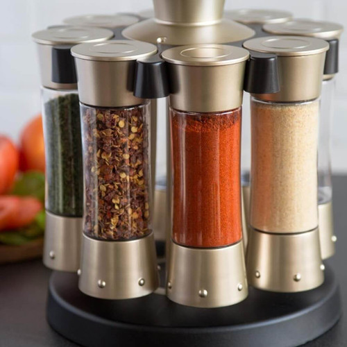 KitchenArt Elite Auto-Measure Spice Pro, Satin