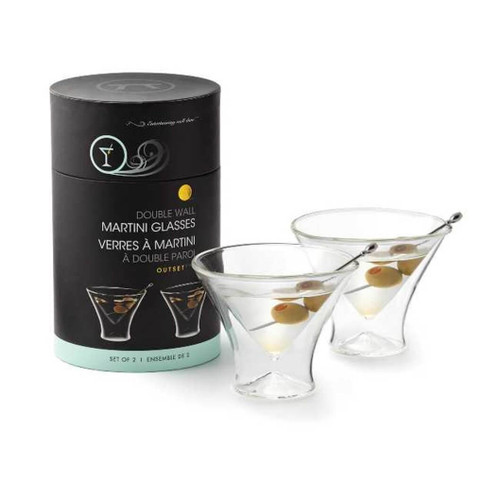 Outset Martini Glasses Set 2