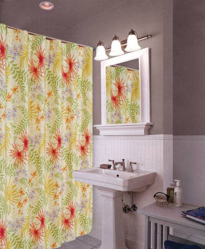 C&F Home Sea Flora Shower Curtain