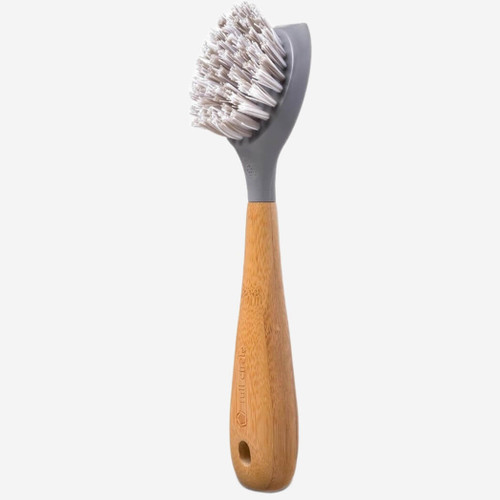 Full Circle Tenacious C Cast Iron Brush, Gray