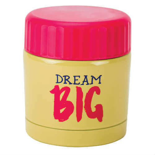 Boston Warehouse Insulated Stainless Steel Food Jar, 10 Oz Dream Big
