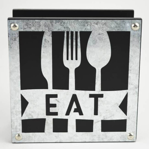 Boston Warehouse Eat Utensil Napkin Holder