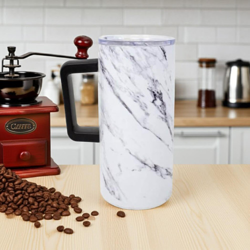 Cantini 20-oz Stainless Steel Insulated Travel Mug, Marble