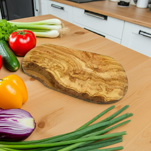 Olivenholz-erleben Natural Olive Wood Cutting Board Olivenholz-erleben Natural Olive Wood Cutting Board