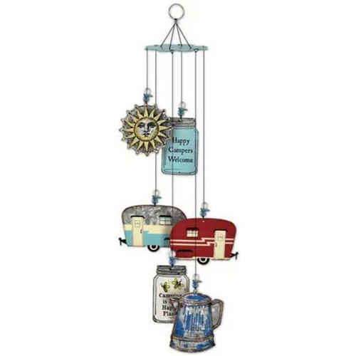 Sunset Vista Designs Camping and Jars Wind Chime Sunset Vista Designs Camping and Jars Wind Chime