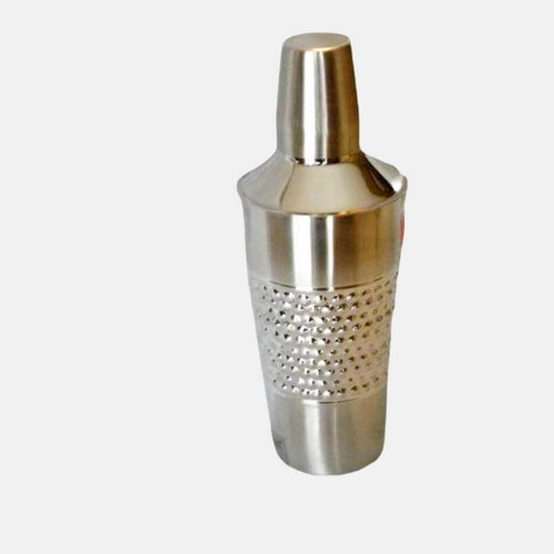 Home Essentials Hammered Stainless Steel Cocktail Shaker