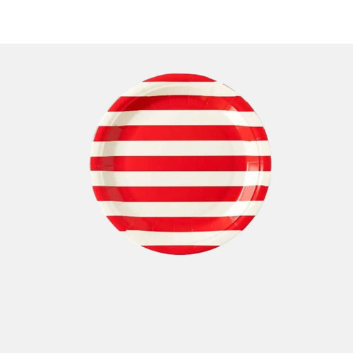 My Mind's Eye 9" Stripes Round Plates