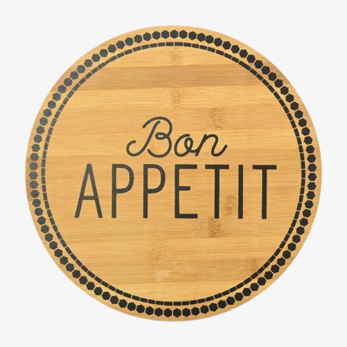 Boston Warehouse 12 Inch Lazy Susan, Bon Appétit