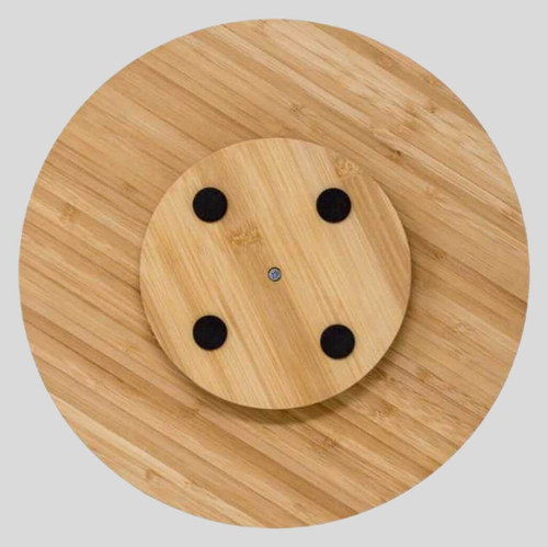 Boston Warehouse  12-Inch Bamboo Lazy Susan, Greenery