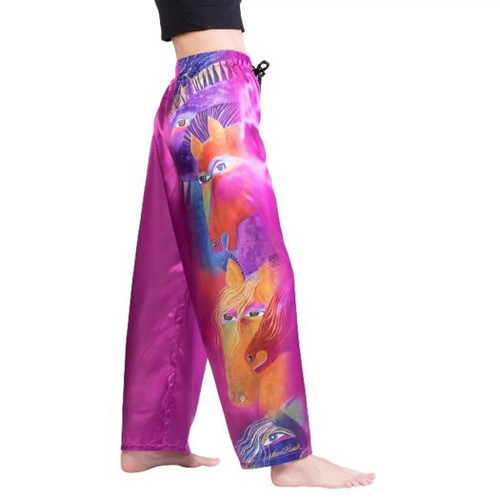  Laurel Burch by Galleria Pajama Pants, Wild Horses 