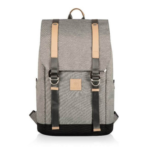Picnic Time Frontier Picnic Backpack, Heathered Gray