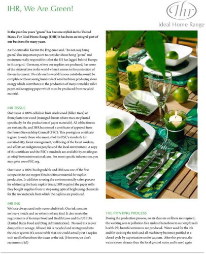 Boston International Paper Cocktail Napkins, Beautiful Harvest Boston International Paper Cocktail Napkins, Beautiful Harvest