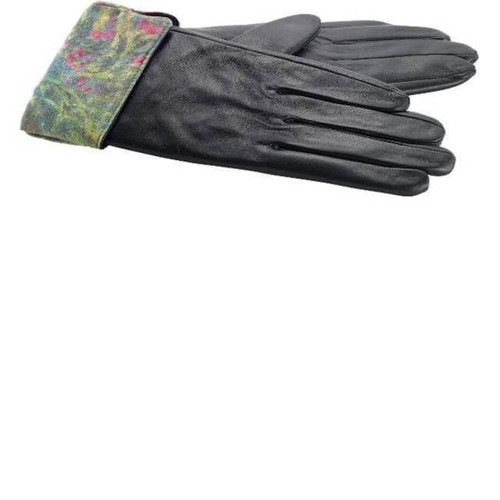 Galleria Women's Leather Gloves, Irises by Monet