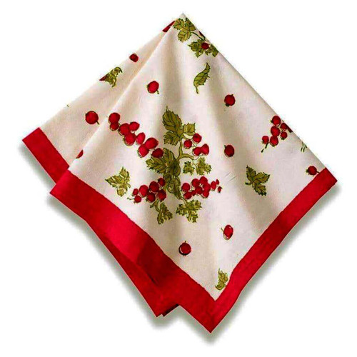 Couleur Nature Gooseberry Napkins, Set of 6
