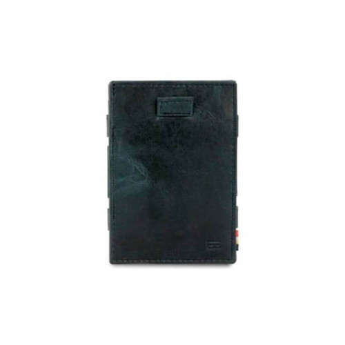 Garzini Brushed Cavare RFID Magic Wallet Card Sleeve, Brushed Black
