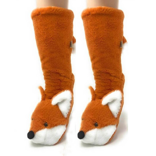 Oooh Yeah/Oooh Geez Fox Sakes Women's Fluffy Slipper Socks