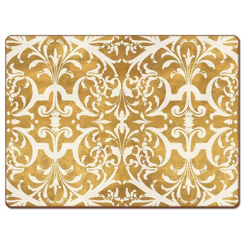 Cala Home Gilded Decorative Hardboard Placemats, Set of 4