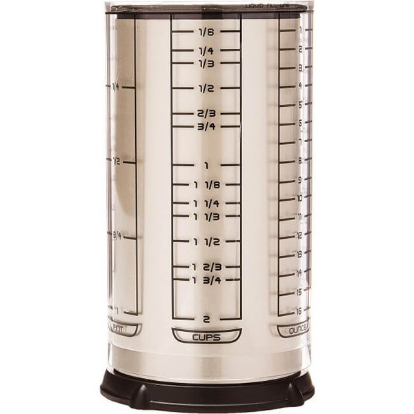  KitchenArt Baker's Pro Adjust-A-Measure Set, 4-Piece, Satin:  Measuring Cups: Home & Kitchen