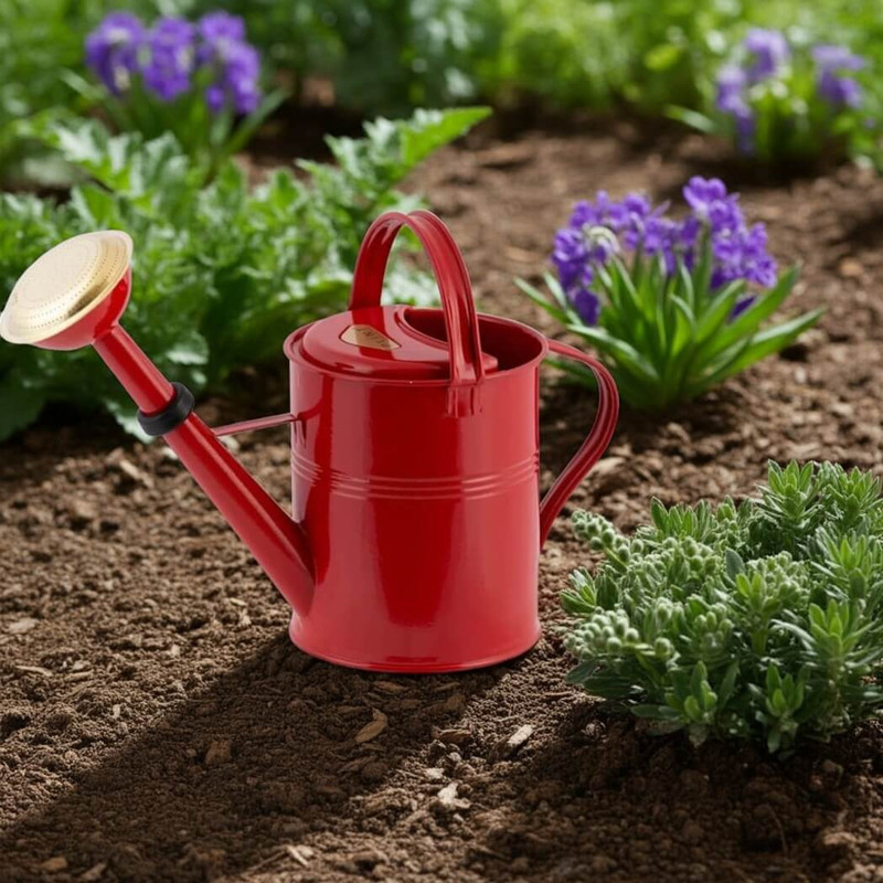 Plint Watering Can, 5 Liter Red