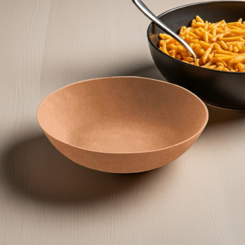 TarHong Planta Dinnerware 9-inch 25-ounce Low Bowl, Terra Cotta