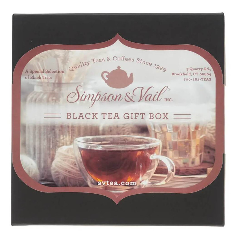 Simpson & Vail Black Tea Sampler Gift Box, 10 Packs