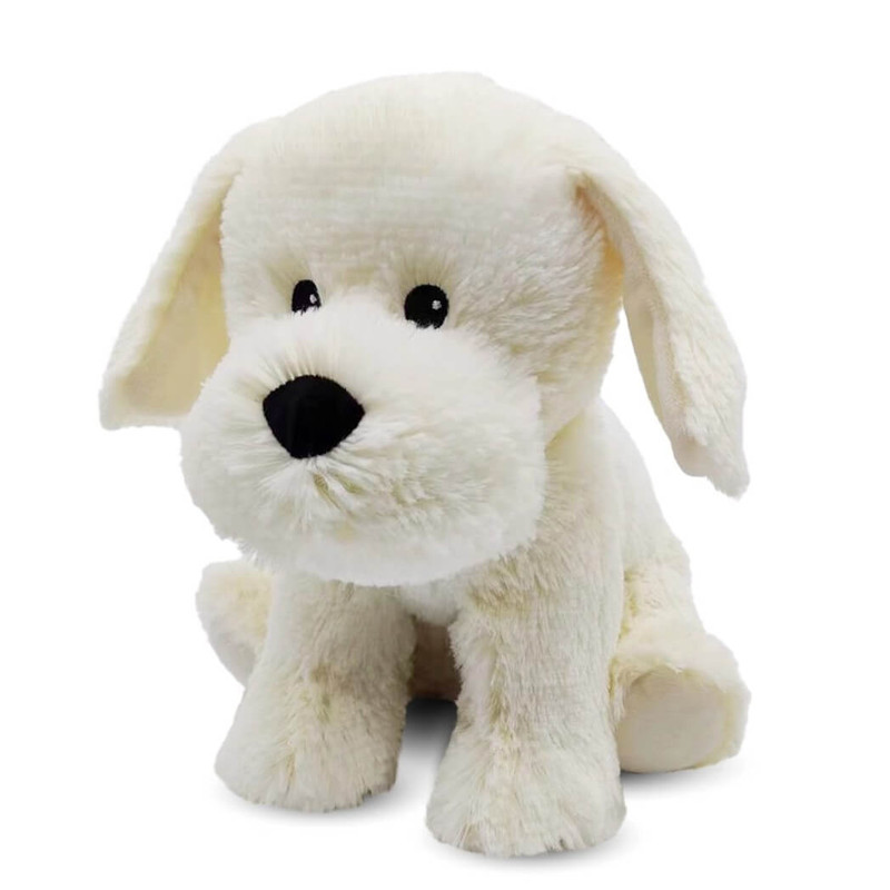 Warmies Yellow Lab Heatable Plush Lavender Scented Stuffed Animal 