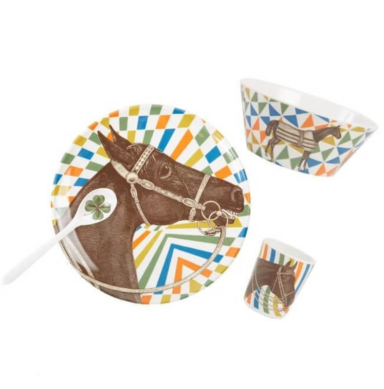 ThomasPaul Equus Kids Dinnerware Set