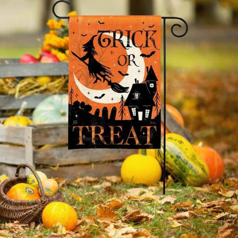 BreezeArt Halloween is Calling Garden Flag 
