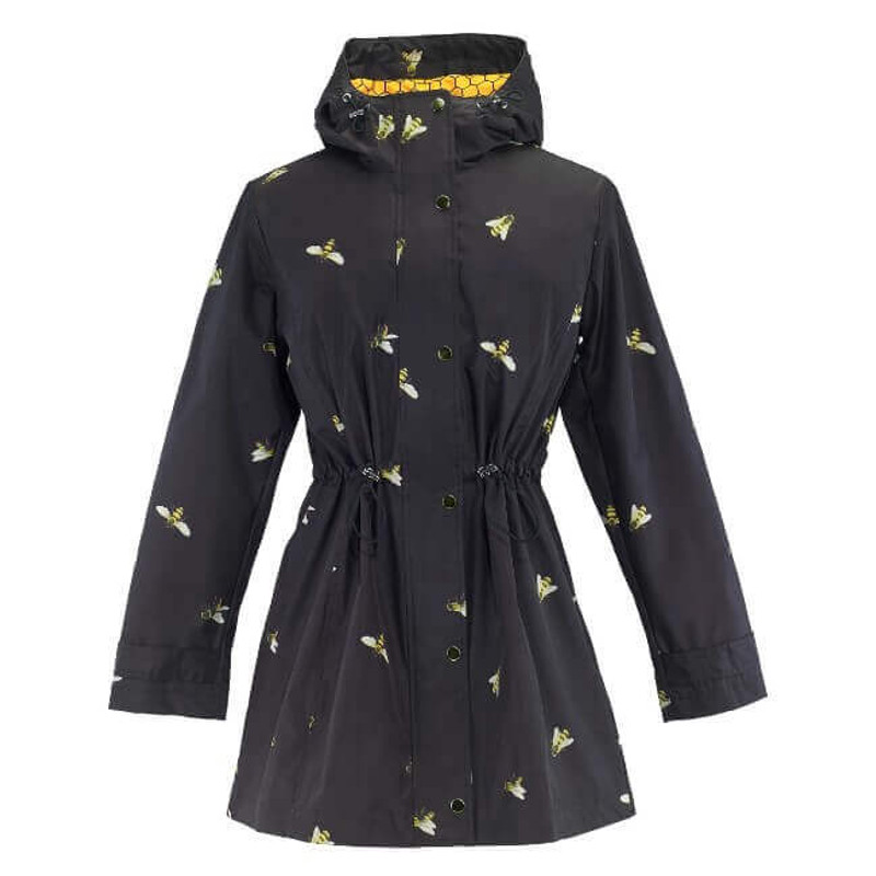 Galleria Bee Raincoat, Black 