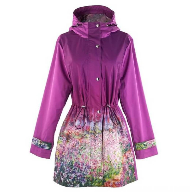 Galleria Raincoat Monet Garden