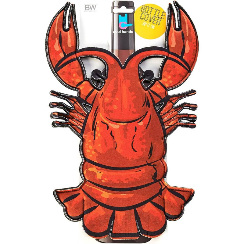 Boston Warehouse Lobster Wine Bottle Cover