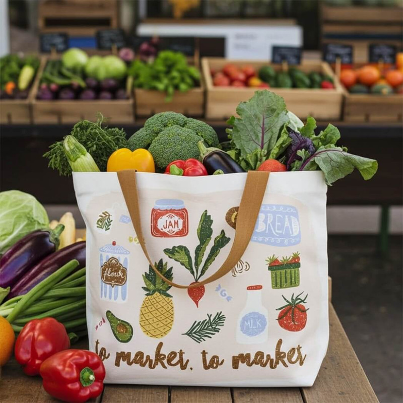DII To Market To Market Tote Bag